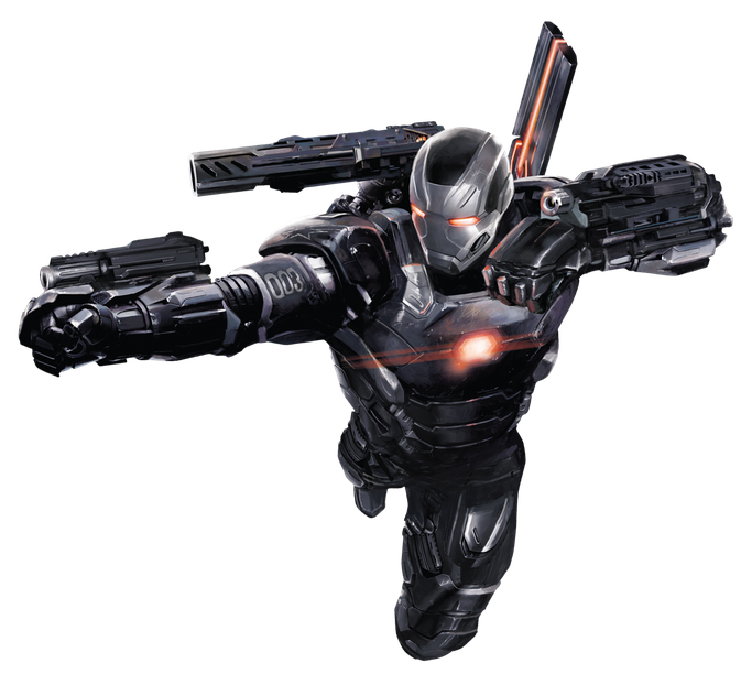 War Machine Png Photo (black)