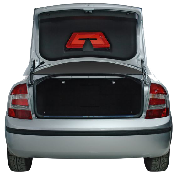 Car Trunk Transparent Png (white, black)