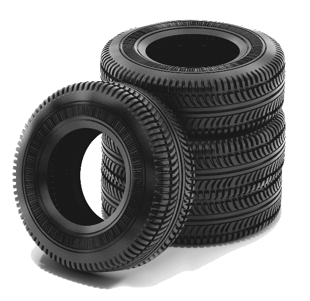 Car Tyre Png Free Download (black, white)