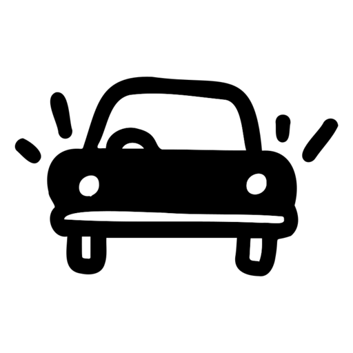 Car Front Free Png Icon Download (silver, white, black, indigo)