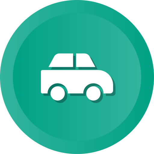 Car Transportation Transport Travel Vehicle Free Png Icon Download (teal, black, white)