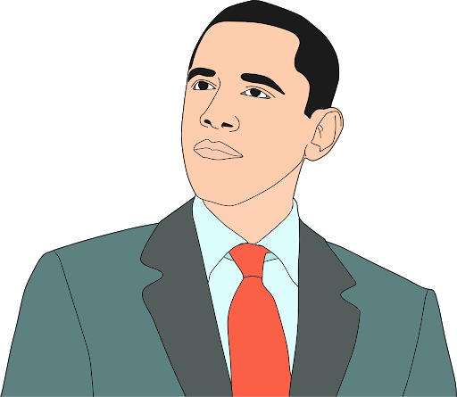 Barack Obama Vector Hd Png (black, pink, lavender, salmon, gray)