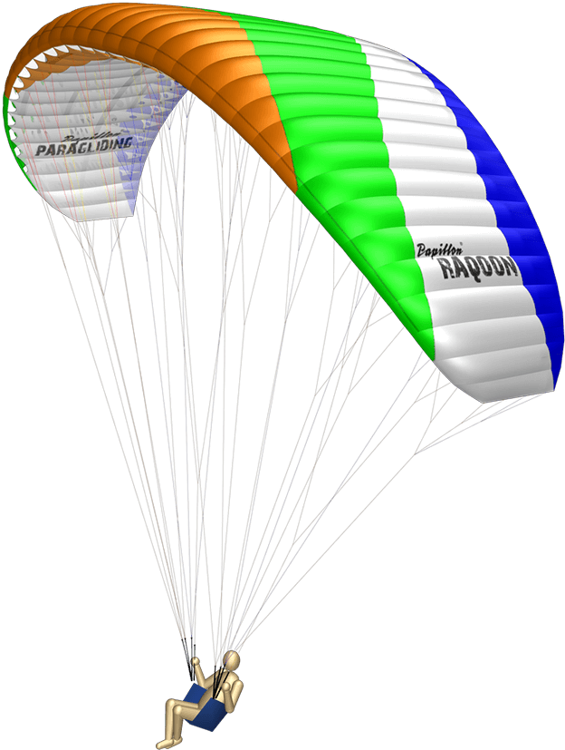 Paragliding Download Png Image (black)