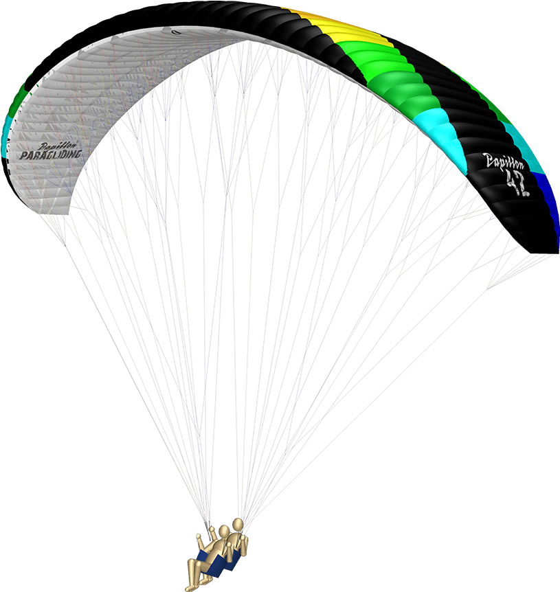 Paragliding Png Hd (black)