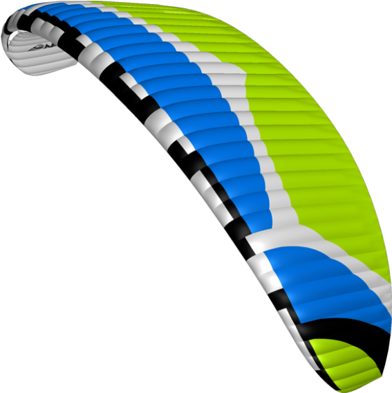 Paragliding Png Isolated File (olive, black)