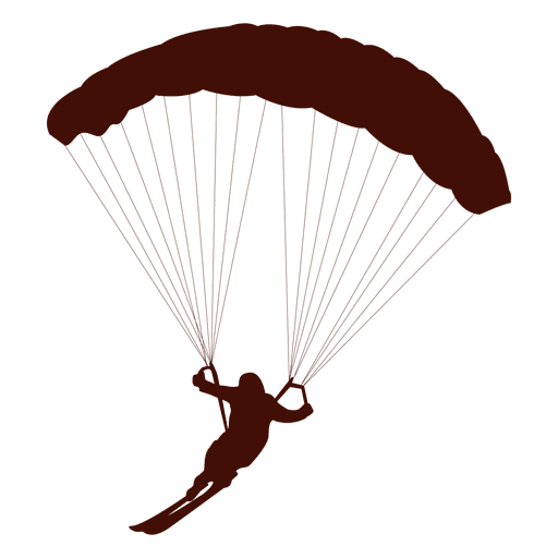 Paragliding Png Picture (maroon, gray, olive)