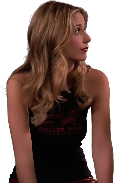 Sarah Michelle Gellar Png Pic (black)