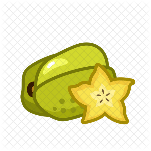 Carambola Png Image (black, indigo, gold)