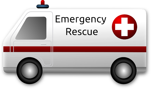 Paramedic Ambulance Download Png Image (white, gray, black, silver, maroon)