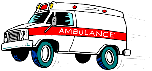 Paramedic Ambulance Png Background Image (black, white, red)