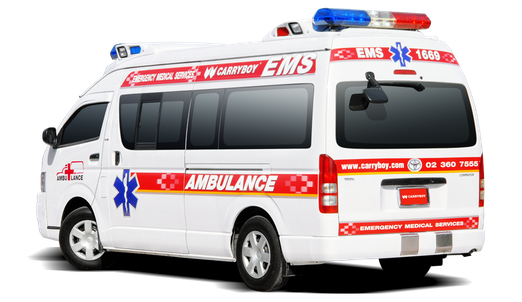 Paramedic Ambulance Png Free Download (black, lavender)