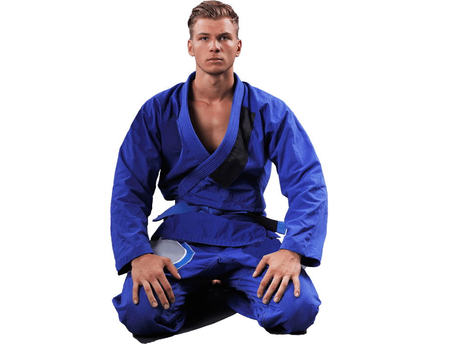 Karate Male Fighter Png Image (gray, black)