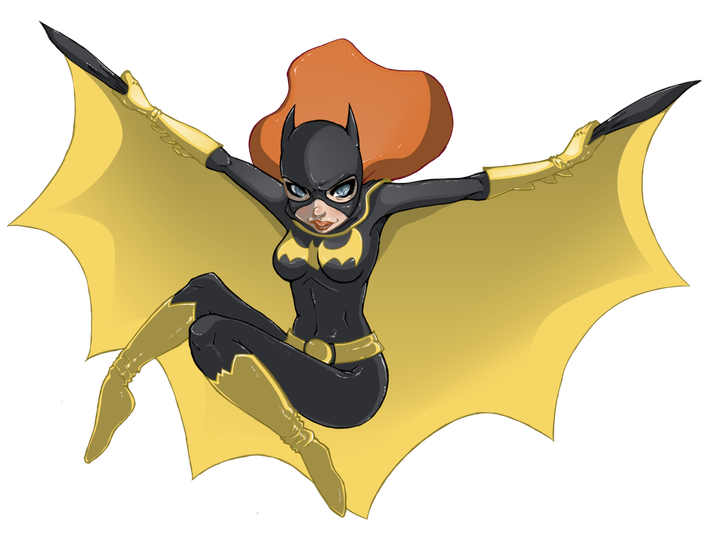 Barbara Gordon Png File (salmon, black, gray, chocolate)