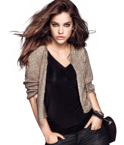 Barbara Palvin Background Png (black, silver)