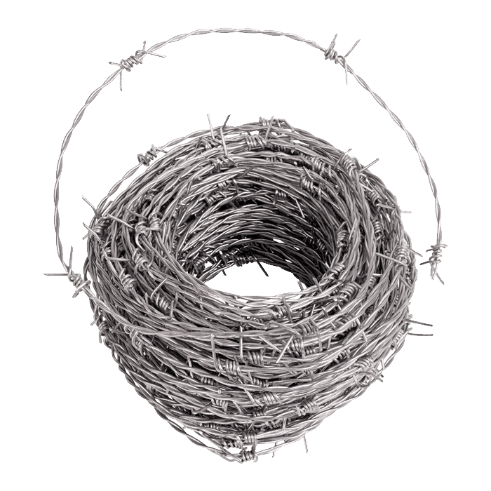 Barbed Wire Png Cutout (gray)