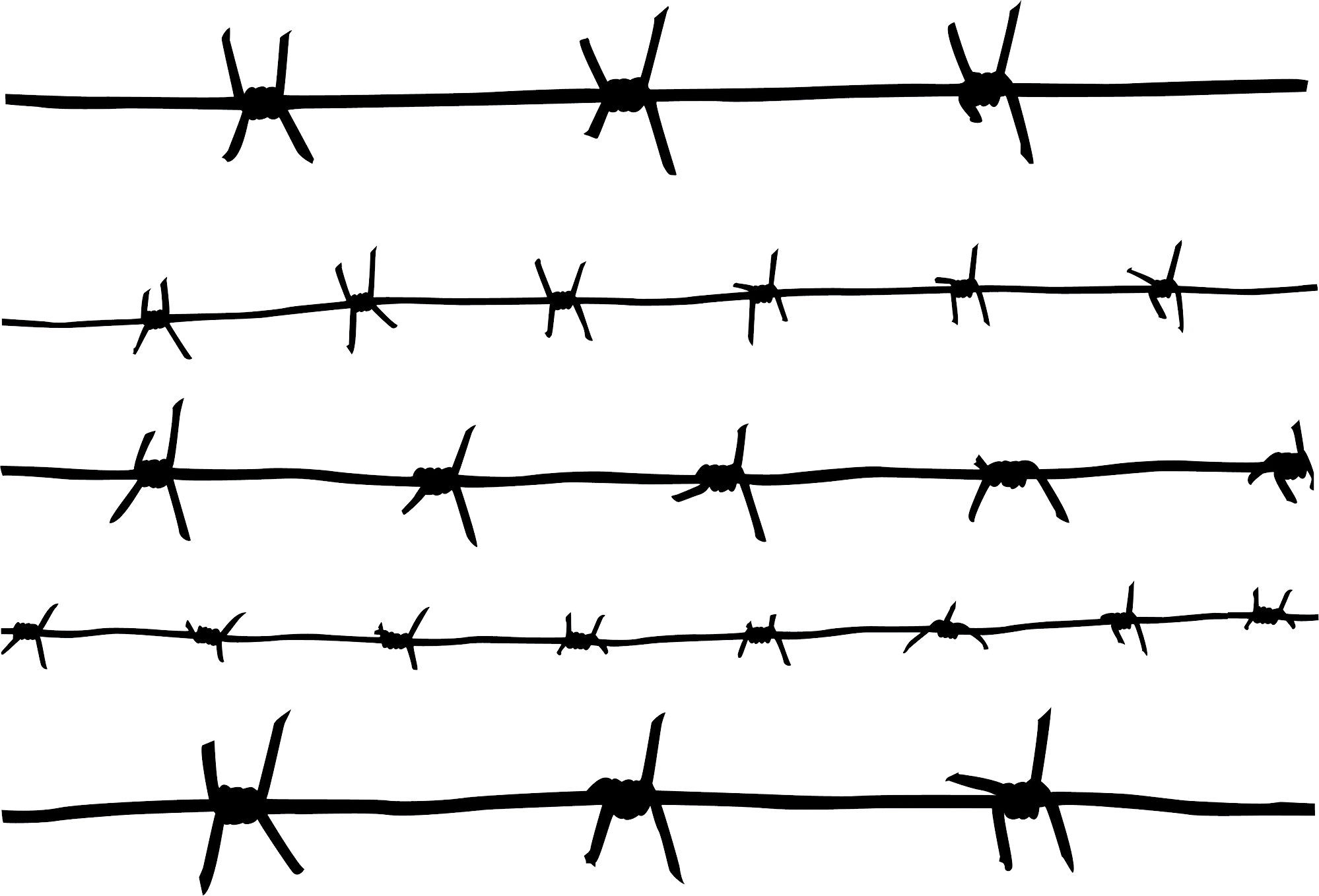 Barbed Wire Png File (black, lavender, white)