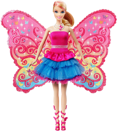 Barbie Doll Princess Fairy Png (black, violet, plum)