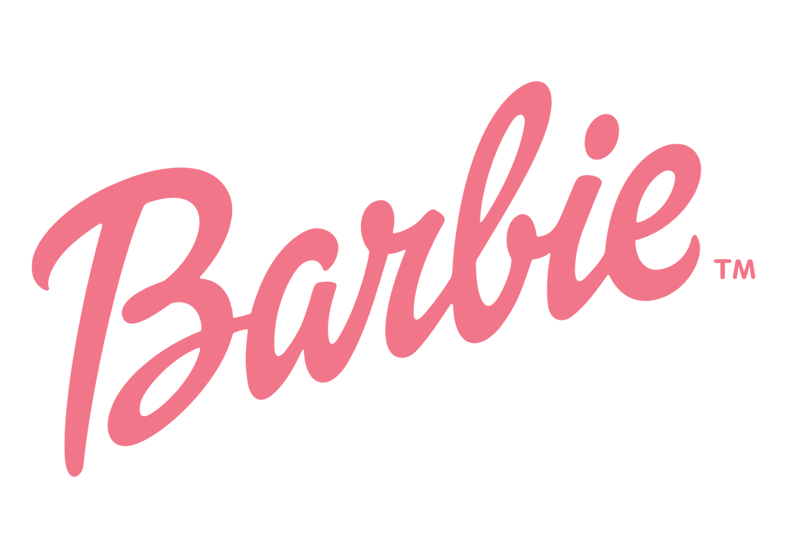 Barbie Logo Png Hd (salmon, black)