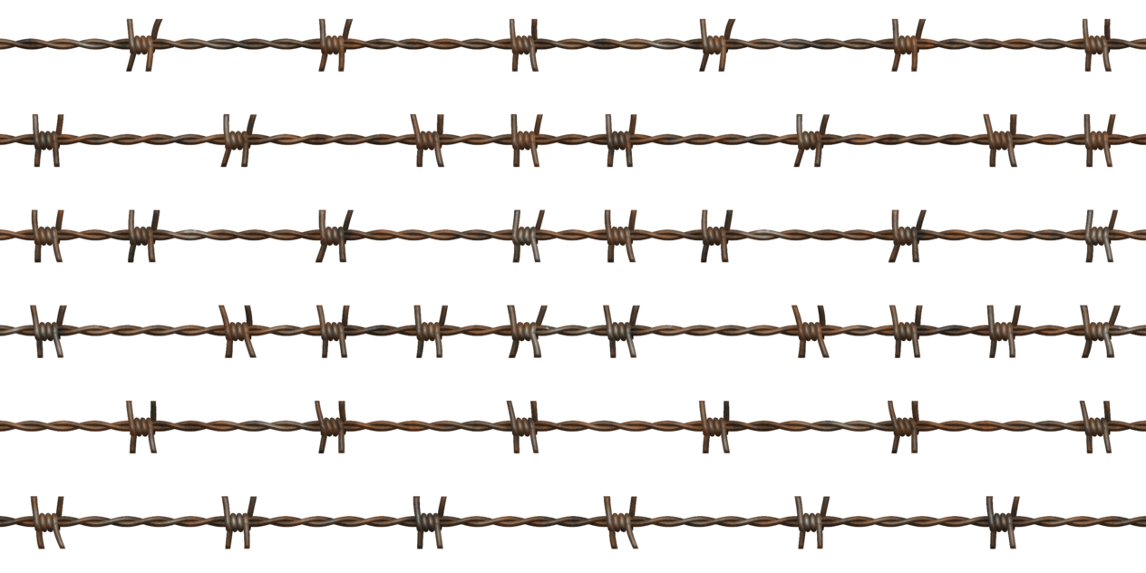 Barbwire Png File (black)