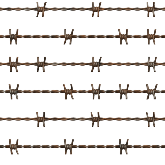 Barbwire Png Picture (black)