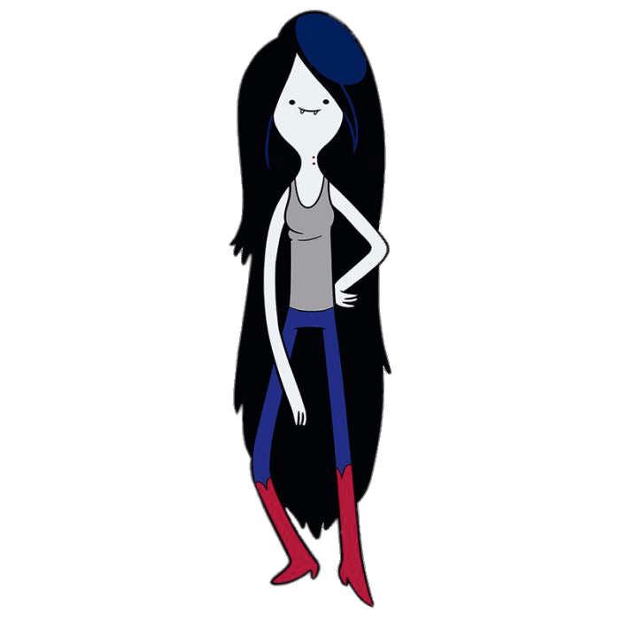 Marceline Vampire Queen Png Free Download (gray, navy, black, silver)