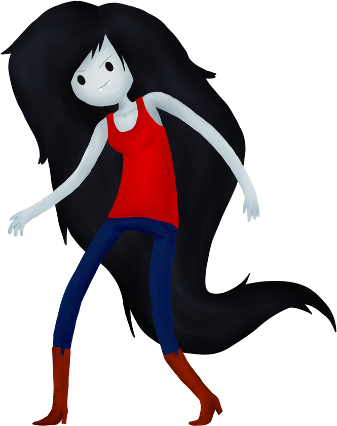 Marceline Vampire Queen Png Hd Isolated (black)