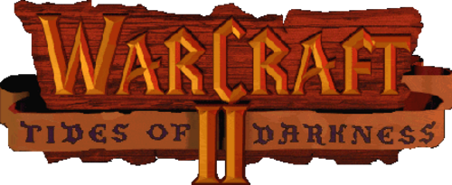 Warcraft Ii Tides Of Darkness Logo Png Pic (maroon, black, chocolate)