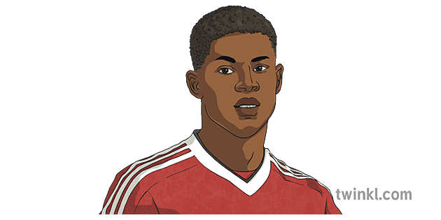 Marcus Rashford Png Pic (white, gray, chocolate, olive)