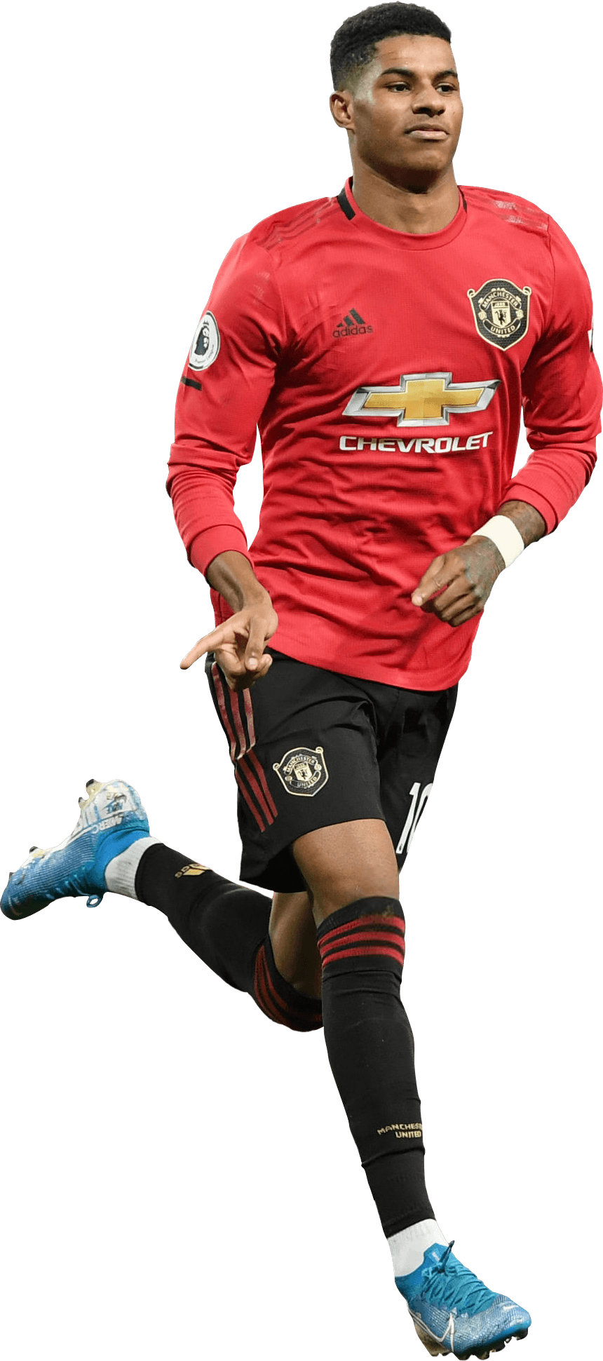 Marcus Rashford Png Transparent (black)