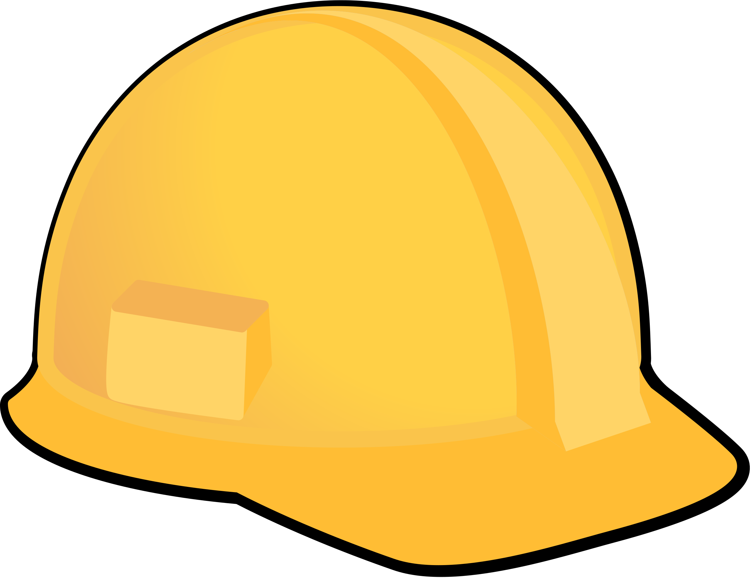 Hardhat Helmet Png Clipart (gold, black, salmon, orange)