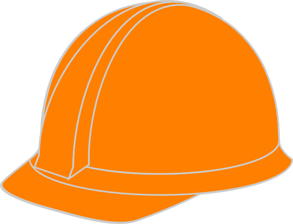 Hardhat Helmet Png (salmon, orange, white)