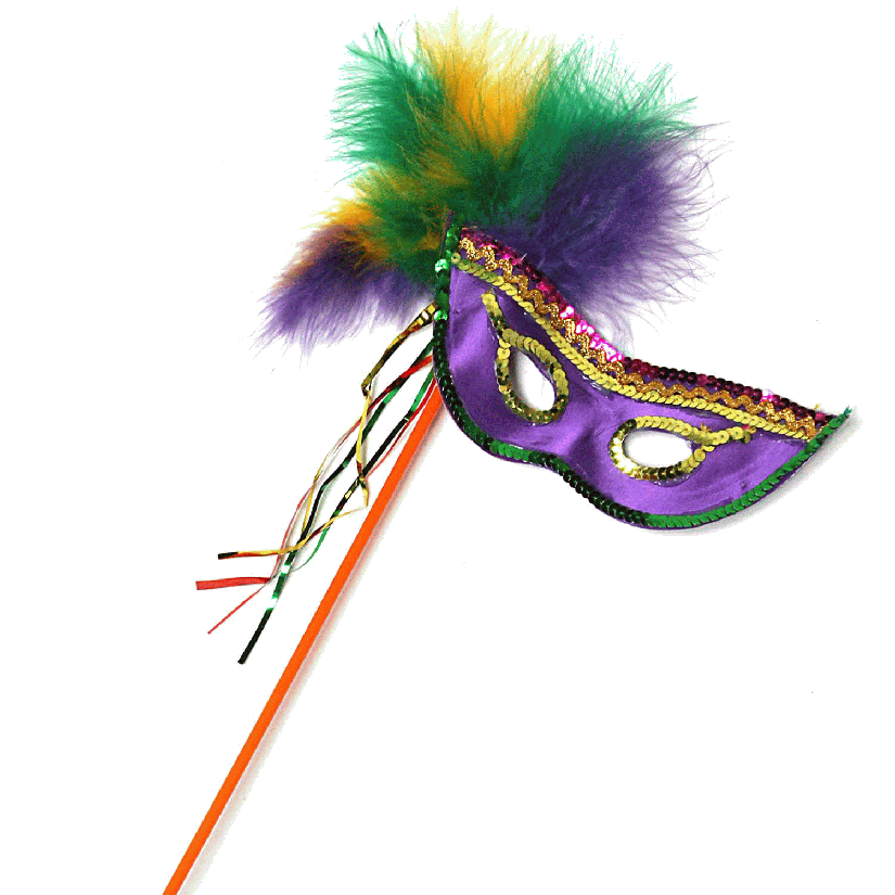 Mardi Gras Vector Png Picture (lime)