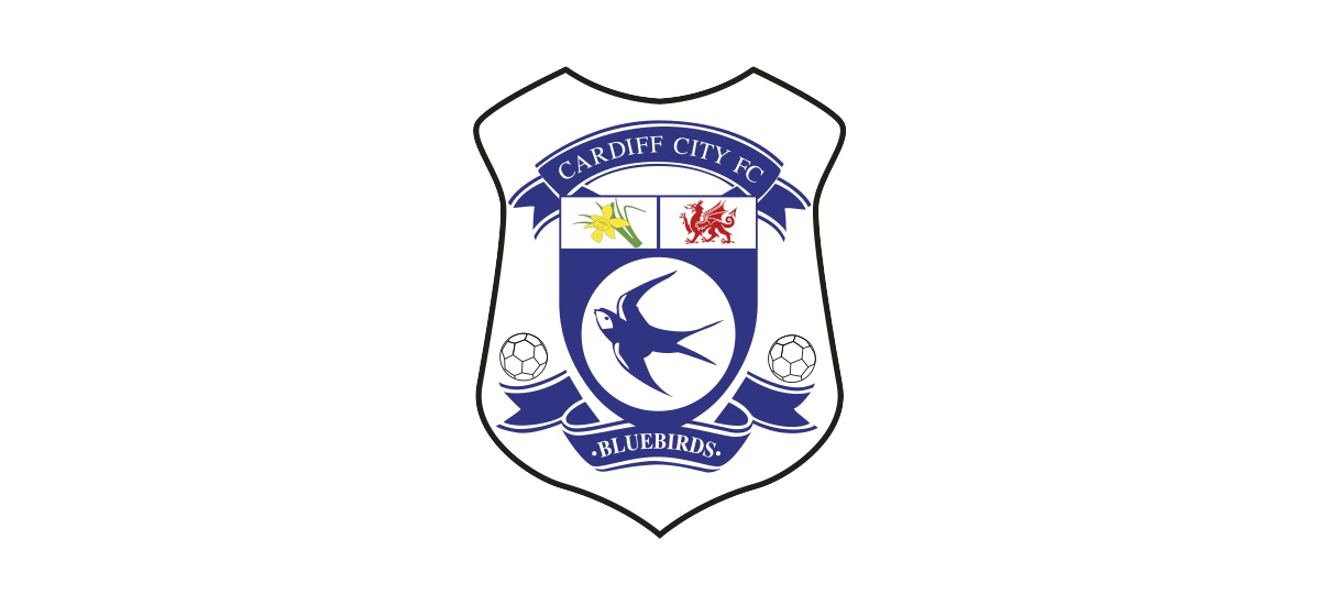 Cardiff City F C Png Clipart (white, indigo, silver, lavender)