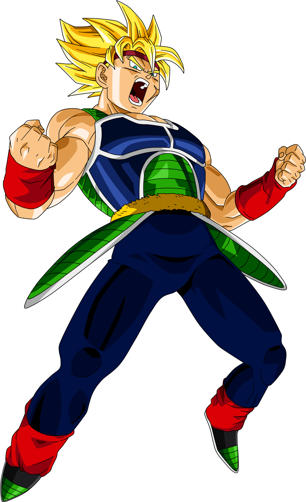 Bardock Png Hd (black, navy)