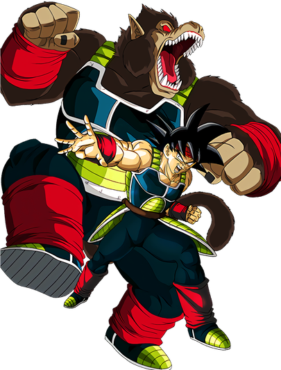 Bardock Png Photo (maroon, black, red)