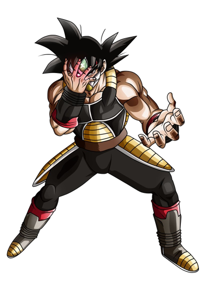 Bardock Png Transparent Image (black)