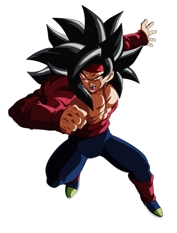 Bardock Png Transparent Picture (black)