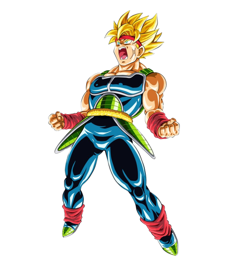 Bardock Transparent Background (black)