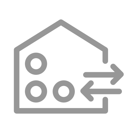 Warehouse Transfer Icon Free Transparent Png Icon Download (gray, black)