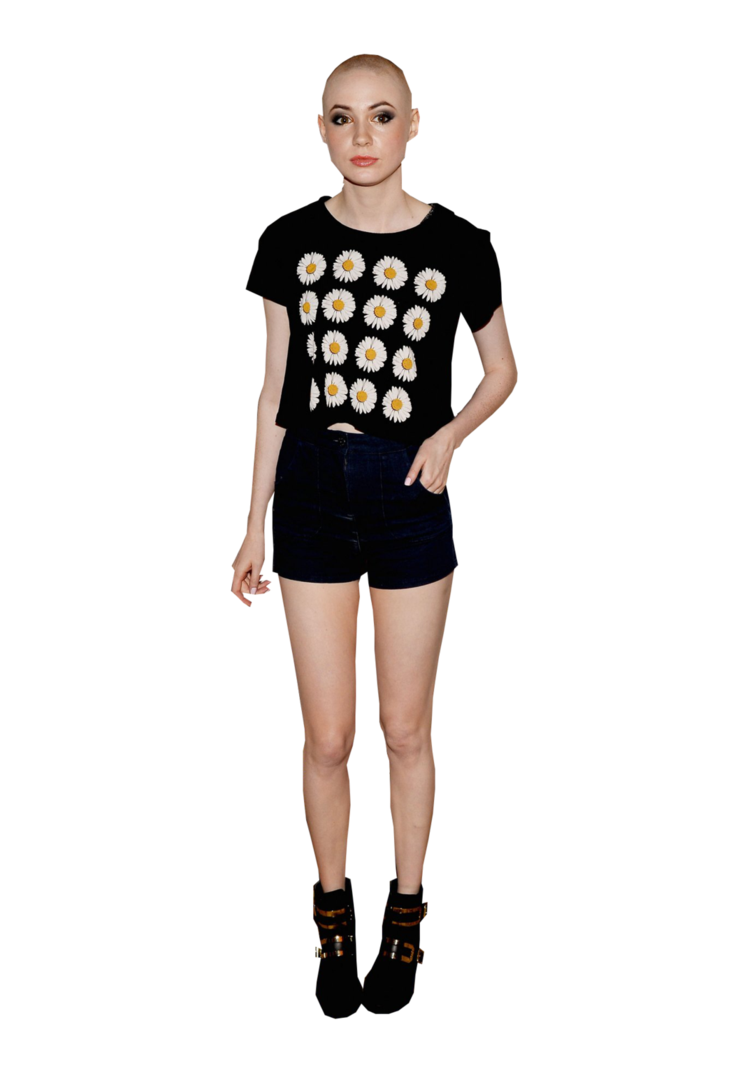 Karen Gillan Png Clipart (black)