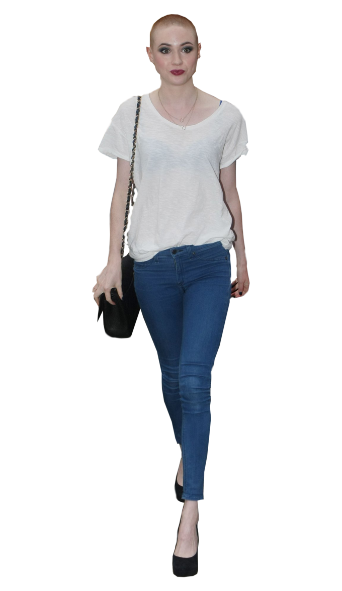 Karen Gillan Png Pic (silver, black)