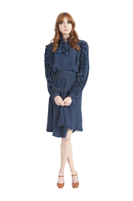 Karen Gillan Transparent Png (indigo, black)