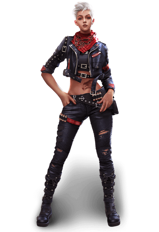 Garena Free Fire Png Isolated Photo (black)