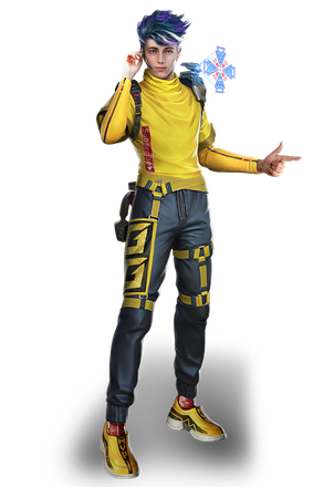 Garena Free Fire Png Pic (black)