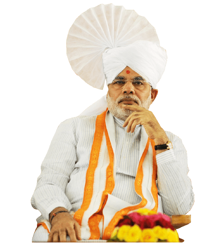 Narendra Modi Png File (beige, black)