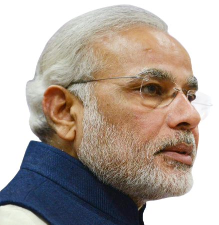 Narendra Modi Png Transparent Image (silver, navy, black)