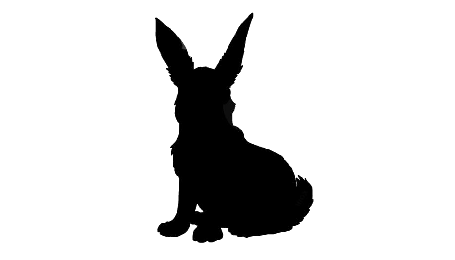 Hares Download Png Image (black, white)