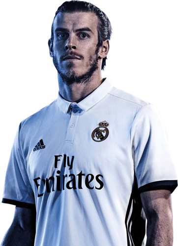 Gareth Bale Png Isolated File (black, white, lavender)