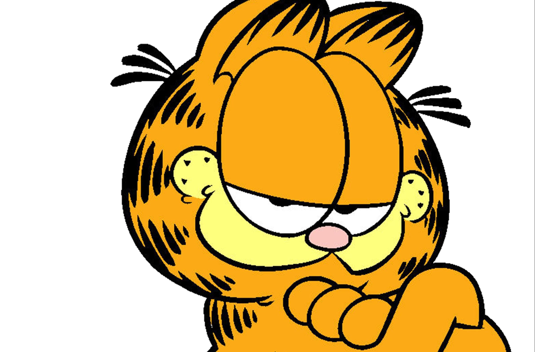 Garfield Cartoon Png Free Download (black, white, beige, orange)