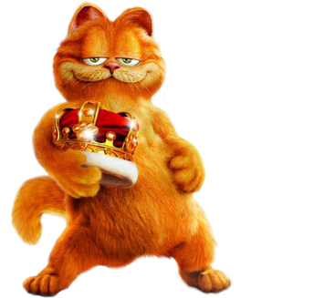 Garfield The Movie Png Clipart (black, chocolate)